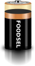 0.9 size D batteries