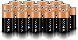 19.5 size D batteries