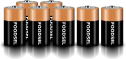 8.0 size D batteries