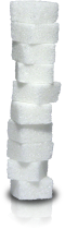 9.8 sugar cubes