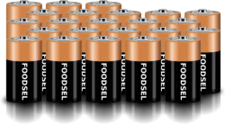 24.0 size D batteries