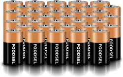 35.9 size D batteries