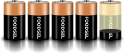 4.2 size D batteries