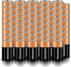 75.7 size D batteries