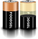 1.5 size D batteries