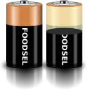 1.6 size D batteries