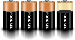 3.7 size D batteries