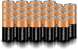 34.0 size D batteries