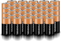 40.8 size D batteries