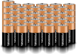 41.8 size D batteries