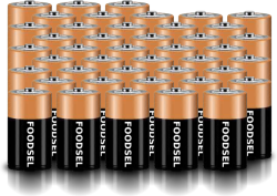43.2 size D batteries