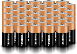 45.1 size D batteries