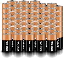 68.9 size D batteries