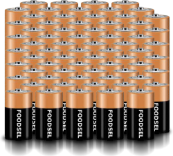 69.8 size D batteries